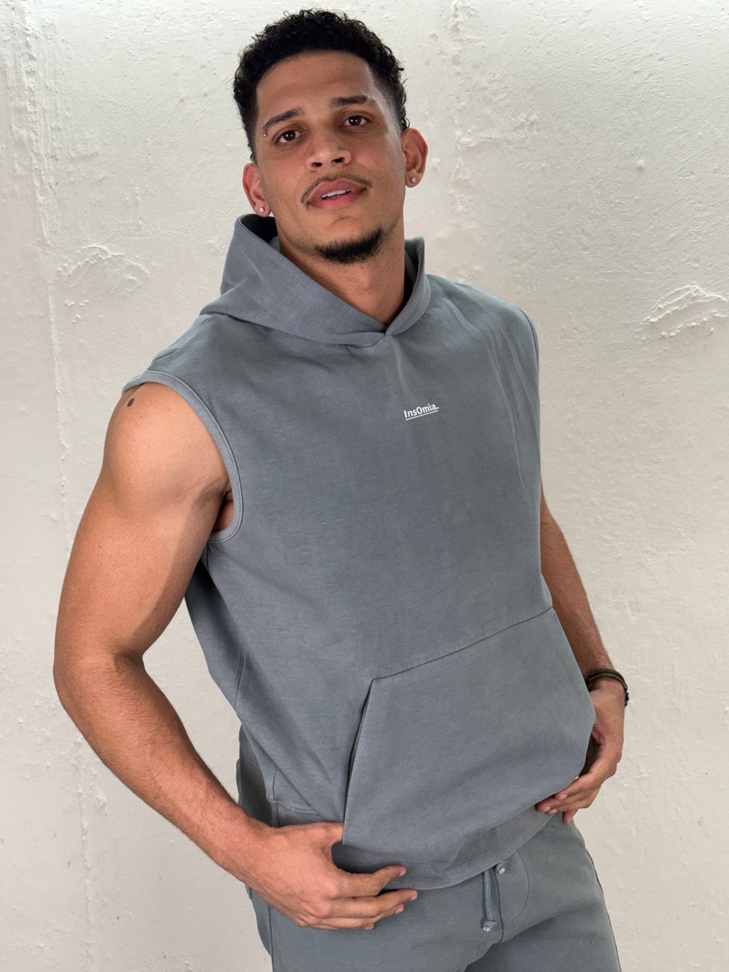 InsOmia short set Gray
