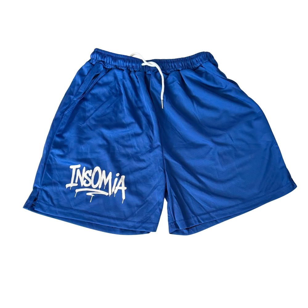 InsOmia mesh short- blue