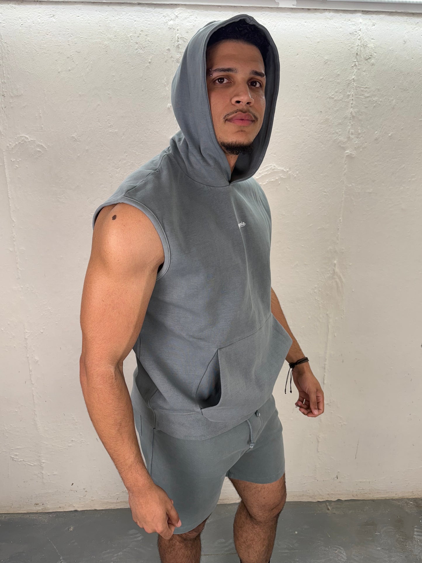InsOmia short set Gray