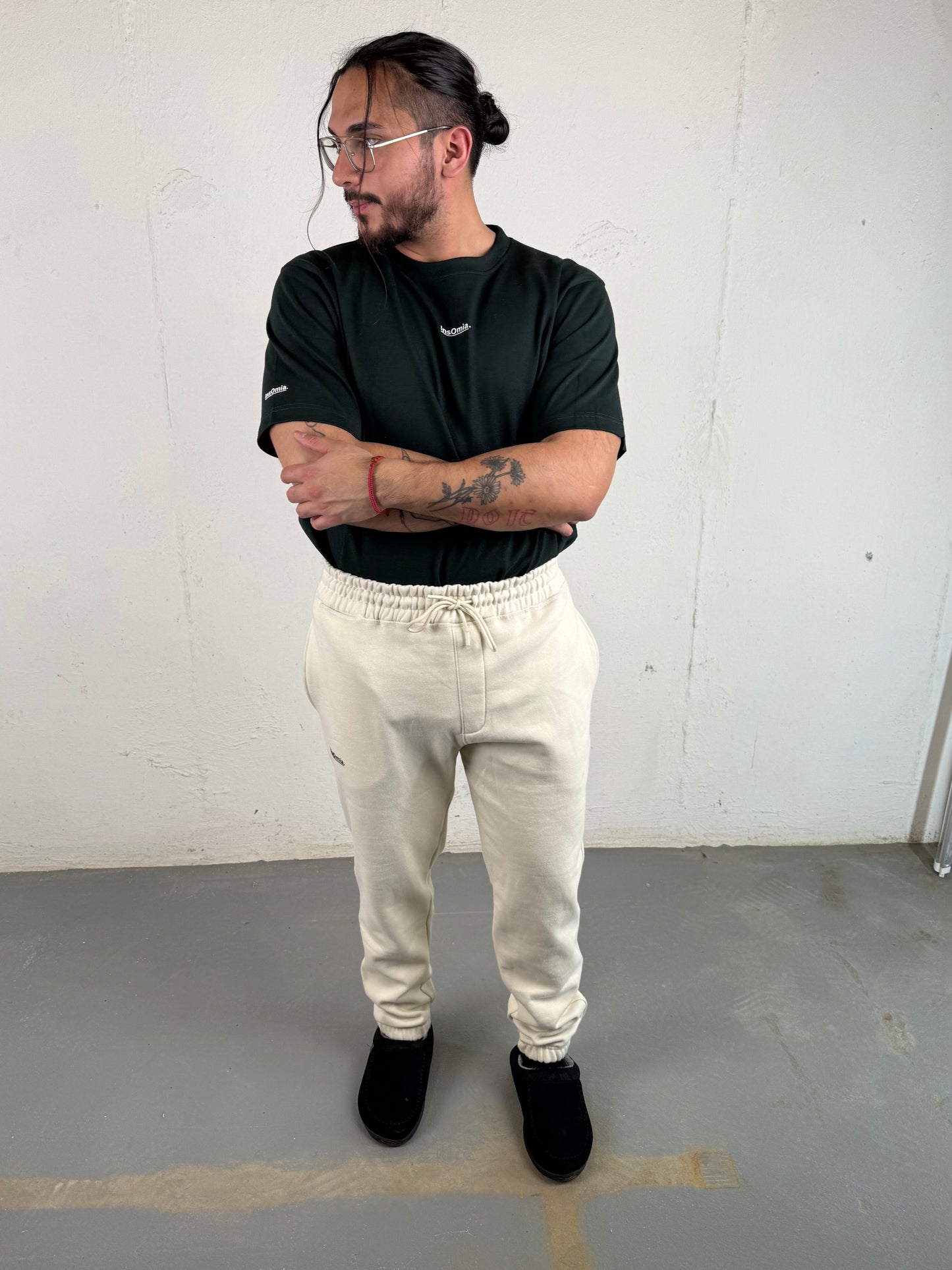 InsOmia Signature Dark green T-shirt