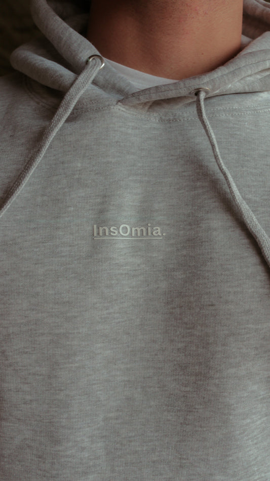 InsOmia Classic Gray Tracksuit Set – Hoodie & Joggers