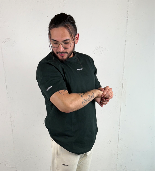 InsOmia Signature Dark green T-shirt