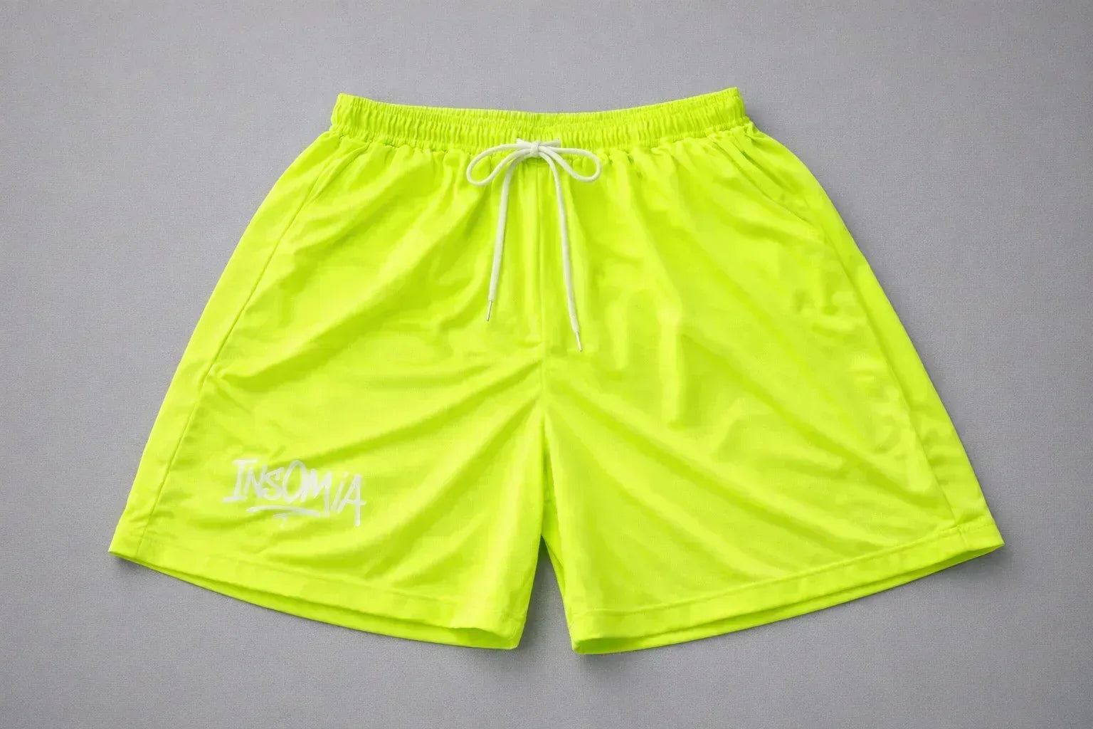 InsOmia mesh short- brights electric green - InsOmia