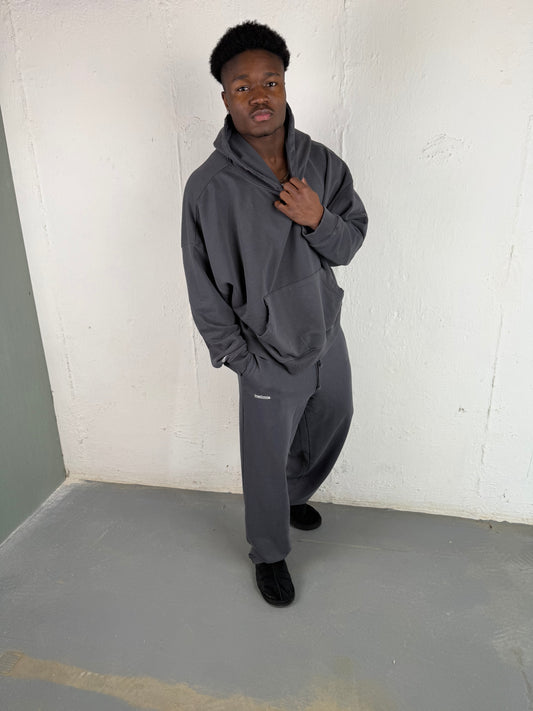 InsOmia Signature Heavyweight Fleece Sweatsuit set, Color Shadow