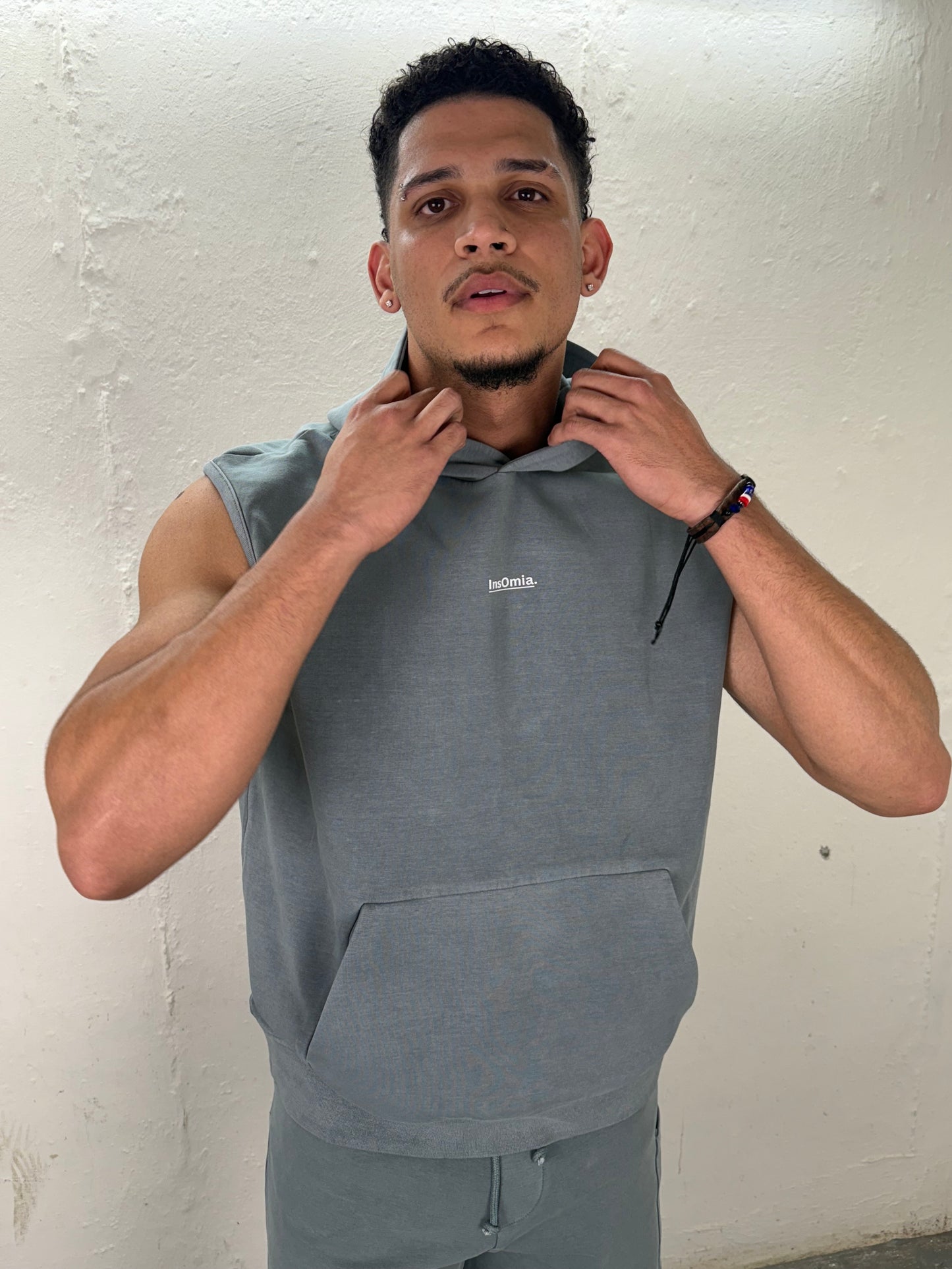 InsOmia short set Gray