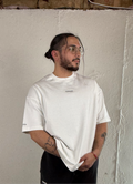 InsOmia Signature Heavyweight Oversize White T-shirt
