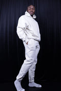 InsOmia Signature Heavyweight Fleece Sweatsuit set, Color Ivory