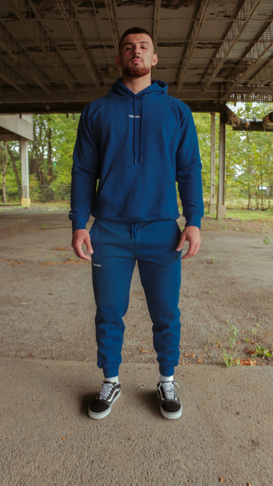 InsOmia Classic Navy Tracksuit Set – Hoodie & Joggers