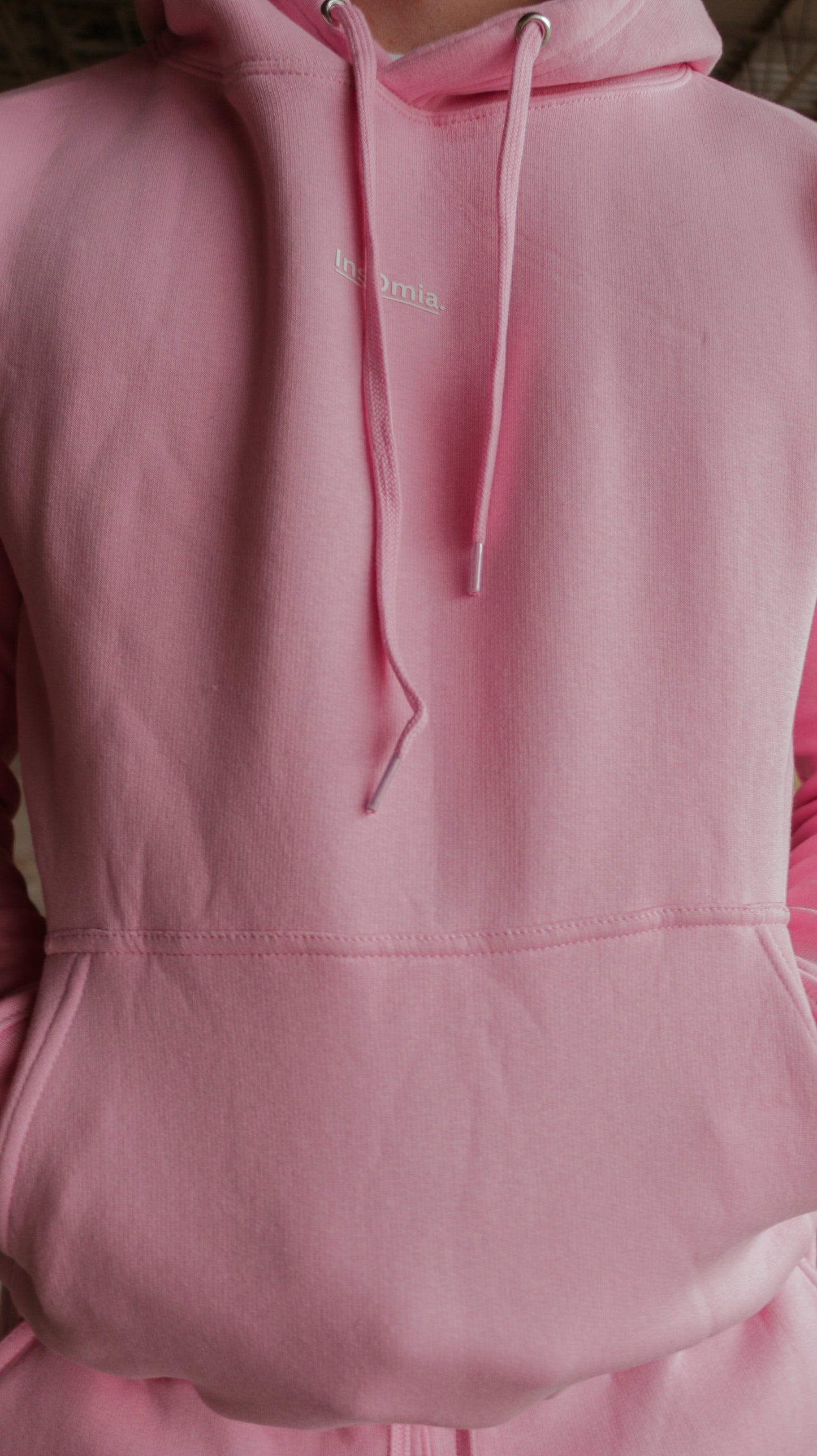 InsOmia Classic Light Pink Tracksuit Set – Hoodie & Joggers