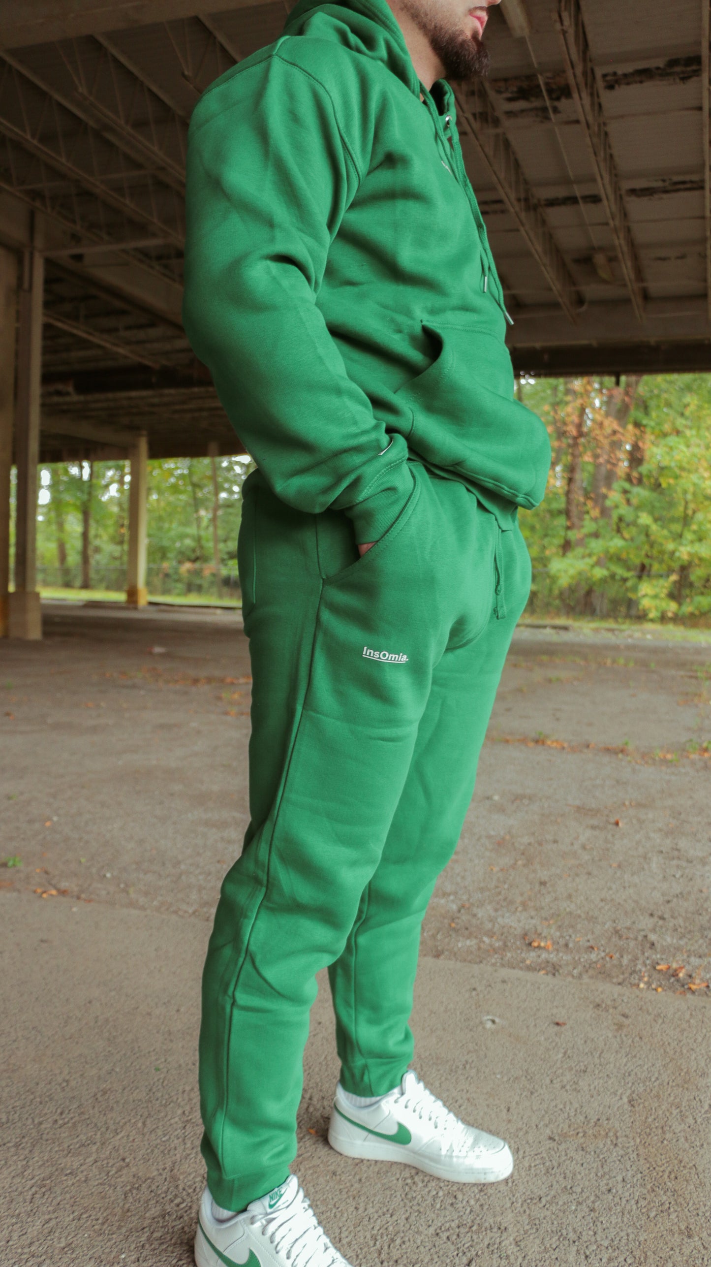 InsOmia Classic Kelly Tracksuit Set – Hoodie & Joggers