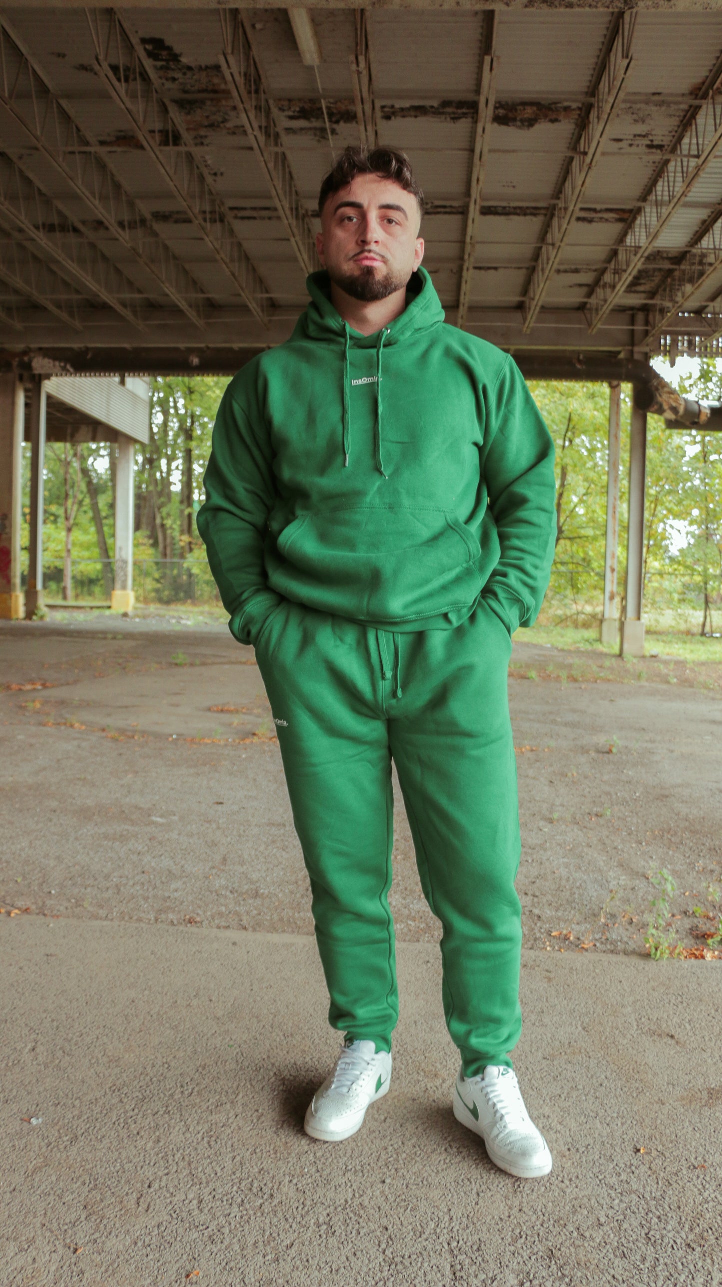 InsOmia Classic Kelly Tracksuit Set – Hoodie & Joggers