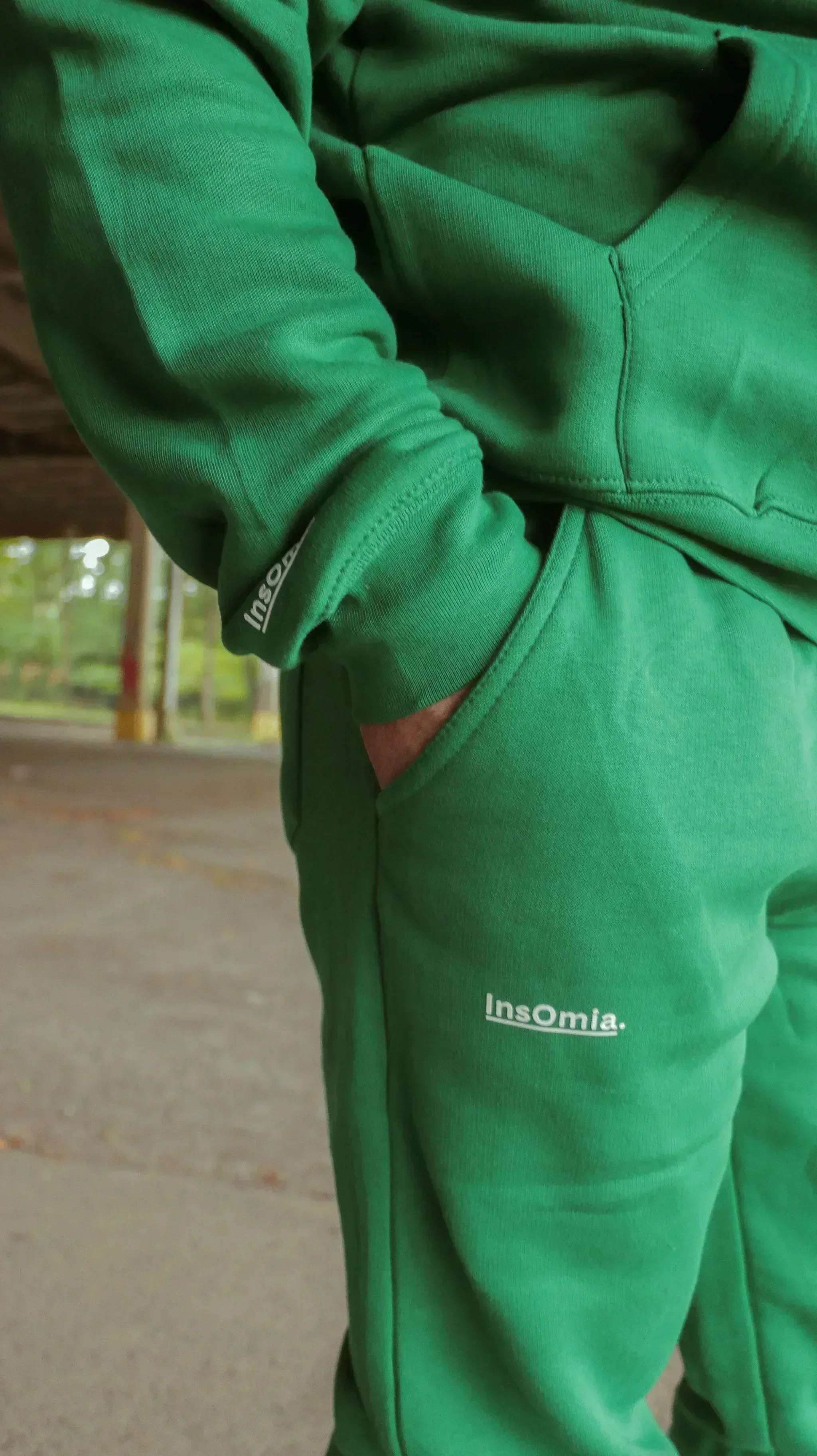 InsOmia Classic Kelly Tracksuit Set – Hoodie & Joggers - InsOmia
